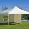 Vouwtent zandkleur 4m x 8m